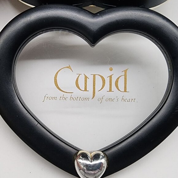 Heart Shaped Cupid Music Box With Arrow Paisley Interior Lady Mate Brand Decor - Picture 5 of 9
